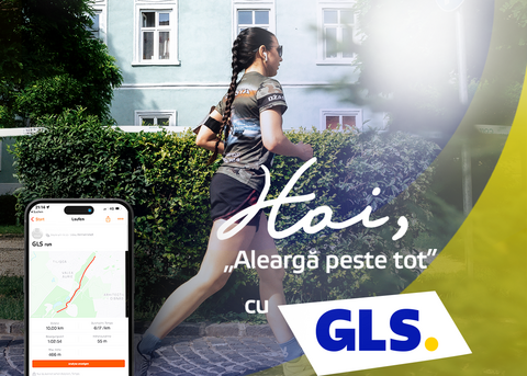 Aleargă peste tot cu GLS